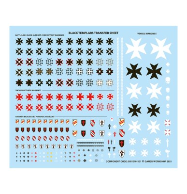 Warhammer 40,000 - BLACK TEMPLARS - EYE OF TERROR BATTALION: SONS OF DORN детальное изображение Чёрные Храмовники Космические Десантники