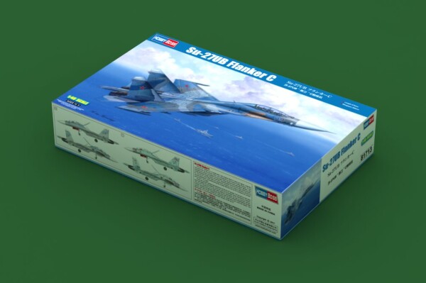 Збірна модель 1/48 Літак Су-27УБ Flanker C HobbyBoss 81713 детальное изображение Самолеты 1/48 Самолеты