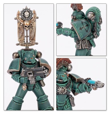 Ігровий набір Warhammer 40000 - HORUS HERESY: LEGIONES ASTARTES - MKIV TACTICAL SQUAD детальное изображение Ересь Хоруса WARHAMMER 40,000