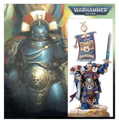 Ігровий набір Warhammer 40000 - ULTRAMARINES - CATO SICARIUS детальное изображение Ультрамарины Космические Десантники