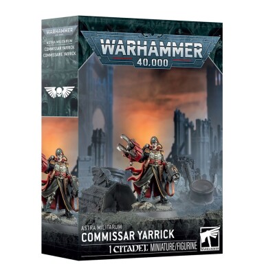 Игровой набор Warhammer 40000 - ASTRA MILITARUM - COMMISSAR YARRICK детальное изображение Имперская Гвардия Армии Империума