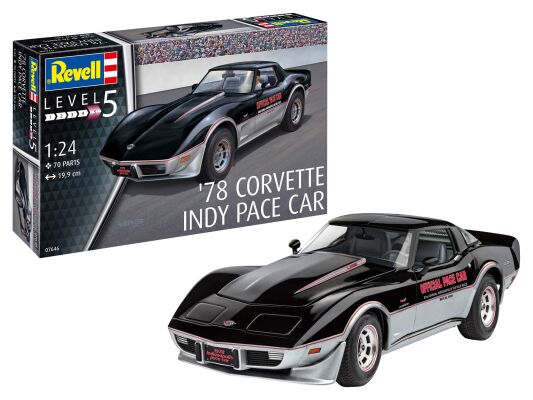Спортивний автомобіль Corvette Indy Pace Car детальное изображение Автомобили 1/24 Автомобили