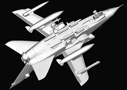 Сборная модель самолета Tornado ECR детальное изображение Самолеты 1/48 Самолеты