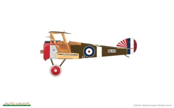 Scale model 1/48 Biplane Sopwith F.1 Camel (Bentley) Weekend Edition Eduard 8485 детальное изображение Самолеты 1/48 Самолеты