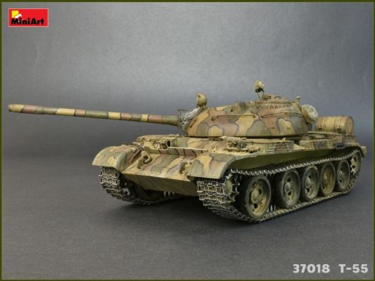 T-55 Mod. 1963. WITH INTERIOR детальное изображение Бронетехника 1/35 Бронетехника