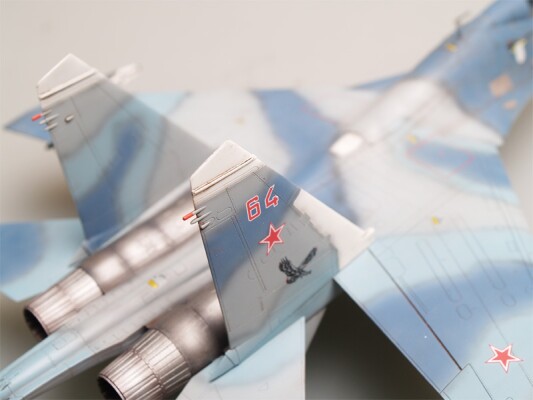 Збірна модель 1/72 Винищувач Су-27УБ &quot;Flanker C&quot; Trumpeter 01645 детальное изображение Самолеты 1/72 Самолеты