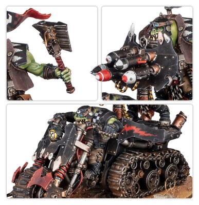Игровой набор Warhammer 40000 - ORKS: WARTRAKK детальное изображение Орки Армии Ксеносов