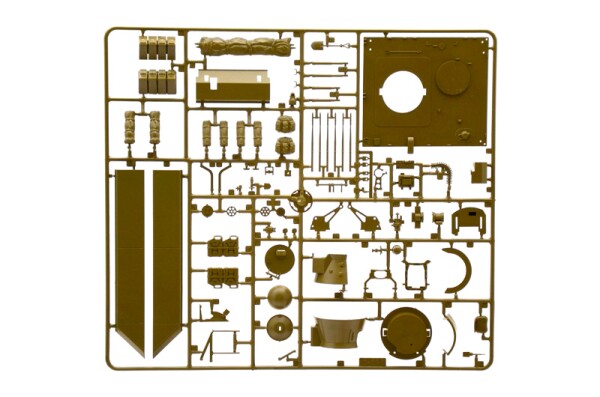 Збірна модель 1/35 Система ППО VADS Vulcan Italeri 6560 детальное изображение Зенитно ракетный комплекс Военная техника