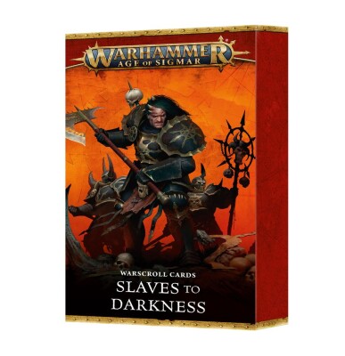 WARSCROLL CARDS: SLAVES TO DARKNESS (ENG) детальное изображение Рабы Тьмы Хаос