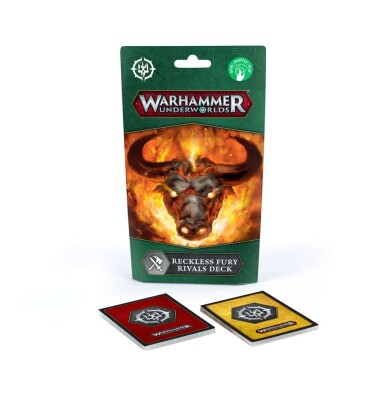 WARHAMMER UNDERWORLDS: RIVALS DECK: RECKLESS FURY (ENGLISH) детальное изображение Warhammer Underworlds WARHAMMER Age of Sigmar