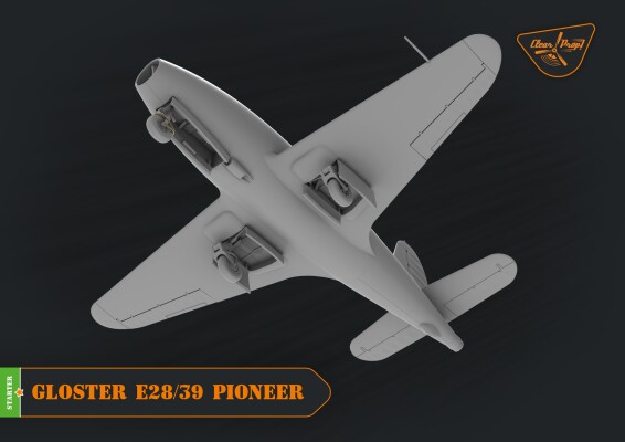 Scale model 1/72 plane Gloster E.28/39 Pioneer Clear Prop 72007 детальное изображение Самолеты 1/72 Самолеты