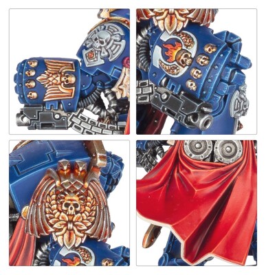Ігровий набір Warhammer 40000 - ULTRAMARINES - MARNEUS CALGAR IN ARMOUR OF ANTILOCHUS детальное изображение Ультрамарины Космические Десантники