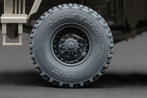 Set of wheels with CTIS inflation system for HIMARS from Trumpeter ScaleX WM 35012 детальное изображение Колёса Афтермаркет