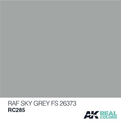 RAF Sky Grey FS 26273 / Небесний сірий детальное изображение Real Colors Краски