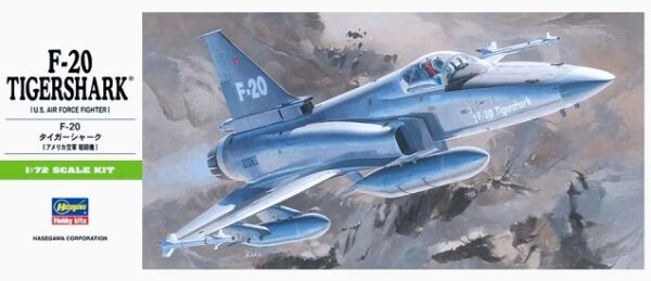 Збірна модель літака F-20 TIGERSHARK B3 1:72 детальное изображение Самолеты 1/72 Самолеты