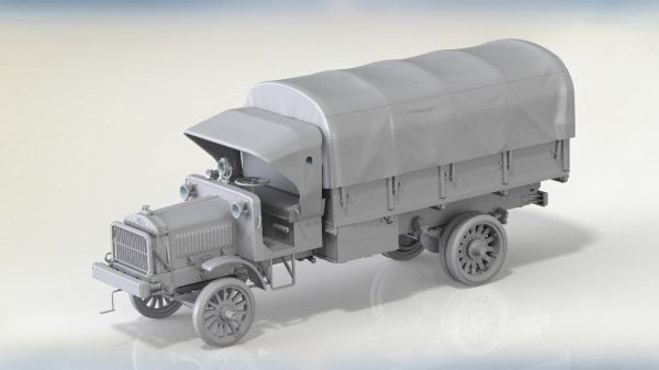 Американский грузовик Первой мировой войны Стандарт Б &quot;Либерти&quot; с пехотой США детальное изображение Автомобили 1/35 Автомобили