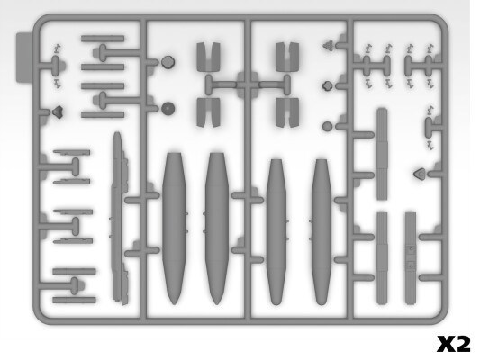 Сборная модель 1/48 Самолет B-26K с американскими пилотами и техниками ICM 48280 детальное изображение Самолеты 1/48 Самолеты