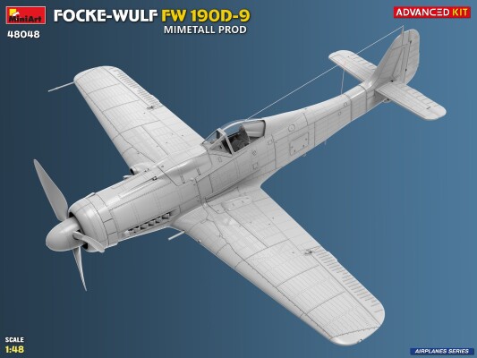 Збірна модель 1/48 Літак Focke Wulf Fw-190 D-9 - Mimetall Produciotn Miniart 48048 детальное изображение Самолеты 1/48 Самолеты