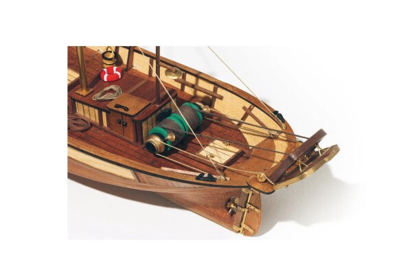 Scale wooden model 1/45 Spanish fishing boat &quot;Palamos&quot; OcCre 12000 детальное изображение Корабли Модели из дерева