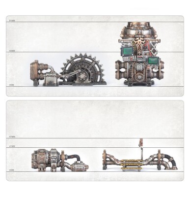 Ігровий набір Warhammer - NECROMUNDA: TERRAIN ZONE MORTALIS: FACTORIA PIPES детальное изображение Necromunda WARHAMMER 40,000