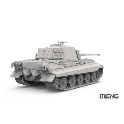 Збірна модель 1/72 Німецький важкий танк Sd.Kfz.182 King Tiger (Henschel Turret) Meng 72-011 детальное изображение Бронетехника 1/72 Бронетехника