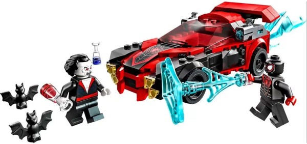 LEGO Super Heroes Miles Morales vs. Morbius 76244 детальное изображение Marvel Lego