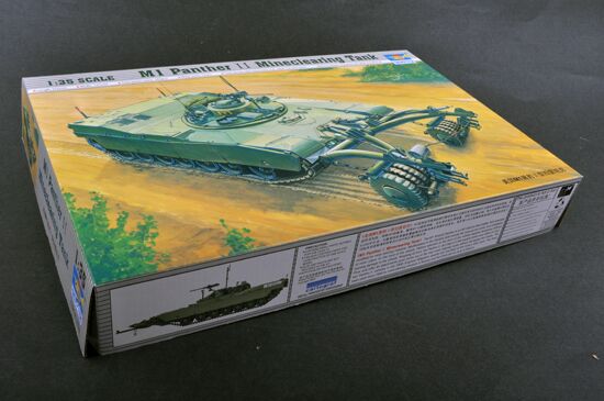 Scale model 1/35 American mine-resistant tank M1 Panther II Trumpeter 00346 детальное изображение Бронетехника 1/35 Бронетехника