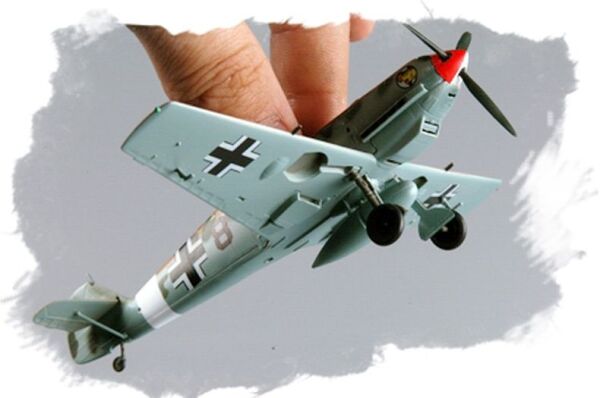 Збірна модель німецького винищувача Bf109E-4/7 детальное изображение Самолеты 1/72 Самолеты
