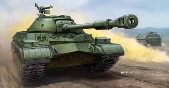 Scale model 1/35 Soviet heavy tank T-10A Trumpeter 05547 детальное изображение Бронетехника 1/35 Бронетехника