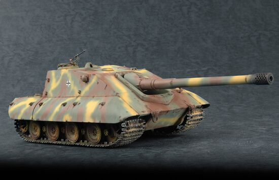 Збірна модель 1/72 німецький танк Jagdpanzer E-100 Trumpeter 07122 детальное изображение Бронетехника 1/72 Бронетехника