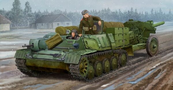 Радянський артилерійський тягач АТ-П детальное изображение Бронетехника 1/35 Бронетехника