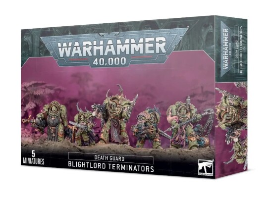 DEATH GUARD: BLIGHTLORD TERMINATORS детальное изображение Гвардия Смерти Армии Хаоса