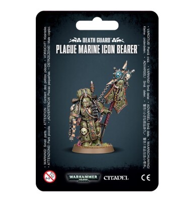 DEATH GUARD: PLAGUE MARINE ICON BEARER детальное изображение Гвардия Смерти Армии Хаоса