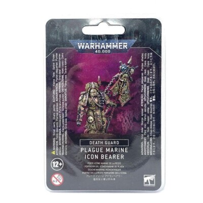 DEATH GUARD: PLAGUE MARINE ICON BEARER детальное изображение Гвардия Смерти Армии Хаоса