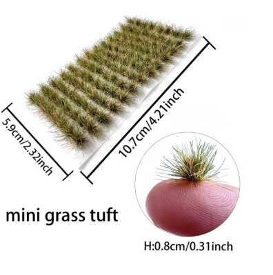 Рання осінь пучки трави (Mini grass tuft) GMT-4 детальное изображение Наборы деталировки Диорамы