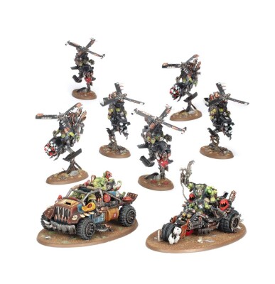 Игровой набор Warhammer 40000 -  ARMAGEDDON BATTALION - ORKS детальное изображение Орки Армии Ксеносов