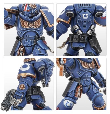 SPACE MARINES: PRIMARIS LIEUTENANT WITH POWER SWORD детальное изображение Ультрамарины Космические Десантники