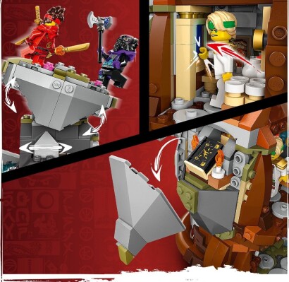 LEGO NINJAGO Dragon Stone Temple 71819 детальное изображение NINJAGO Lego