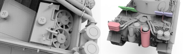 Збірна модель 1/35 Танк Тигр l раннього виробництва Sd.Kfz.181 Pz.Kpfw.VI Ausf.E Border Model BT-010 детальное изображение Бронетехника 1/35 Бронетехника