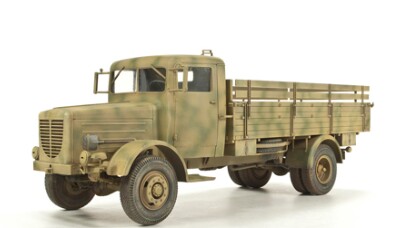 Збірна модель 1/35 Автомобіль Büssing-NAG L4500A (пізня модель) AFV Club 35270 детальное изображение Автомобили 1/35 Автомобили