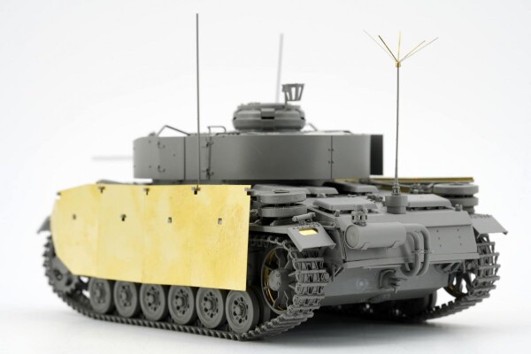 Збірна модель 1/35 Німецький танк Pz.Bef.Wg.III Ausf.K з екранами (2 до 1) Border Model BT-048 детальное изображение Бронетехника 1/35 Бронетехника