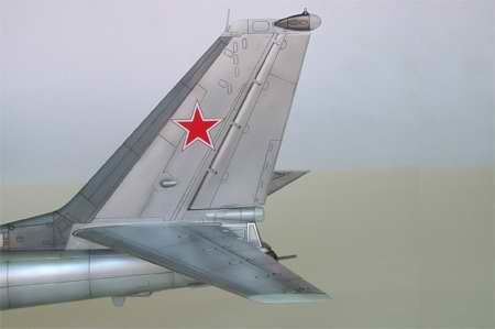 Scale model 1/72 Soviet bombe Tupolev Tu-95MS Bear-H Trumpeter 01601 детальное изображение Самолеты 1/72 Самолеты