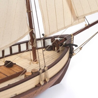 Scale wooden model 1/50 Ship &quot;Polaris&quot; OcCre 12007 детальное изображение Корабли Модели из дерева