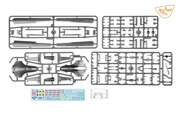 Scale model 1/48 UAV Bayraktar TB.2 Clear Prop 4809 детальное изображение БПЛА Авиация