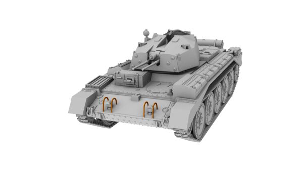 Сборная модель Crusader Anti-Air Tank Mk.III with 20mm Oerlikon Guns детальное изображение Бронетехника 1/72 Бронетехника