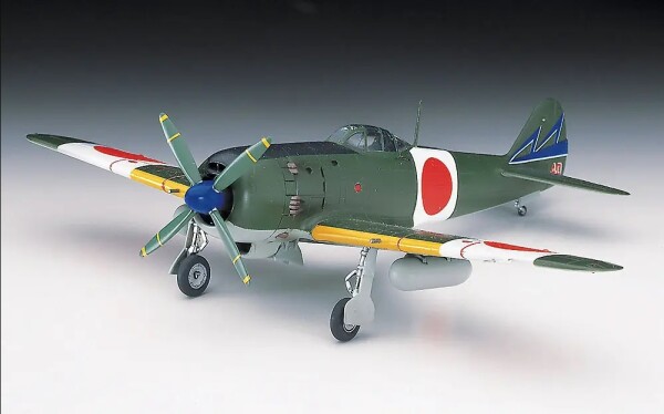 Збірна модель 1/72 Літак Nakajima Ki-84 Hayate Frank Hasegawa A04 00134 детальное изображение Самолеты 1/72 Самолеты