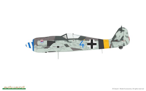 Збірна модель 1/48 Літак Fw 190A-8 Eduard 82147 детальное изображение Самолеты 1/48 Самолеты