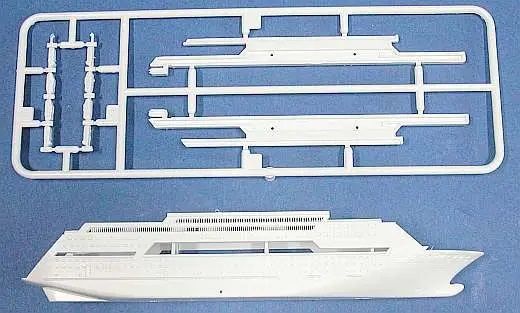 Модельний набір круїзного судна AIDA детальное изображение Гражданский флот Флот