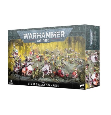 WARHAMMER 40000: ORKS - BEAST SNAGGA STAMPEDE детальное изображение Орки Армии Ксеносов