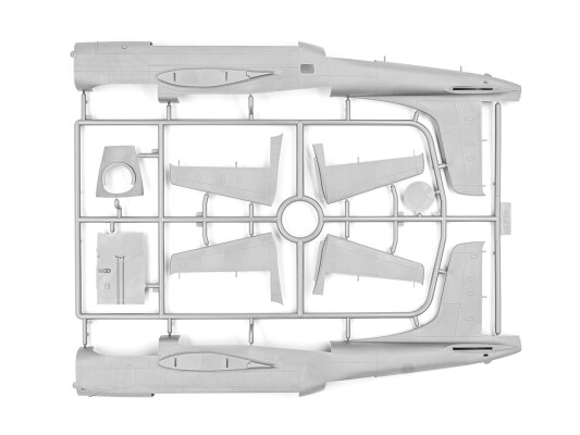 Scale model 1/48 Airplane B-26K Counter Invader, (Vietnam War) ICM 48279 детальное изображение Самолеты 1/48 Самолеты